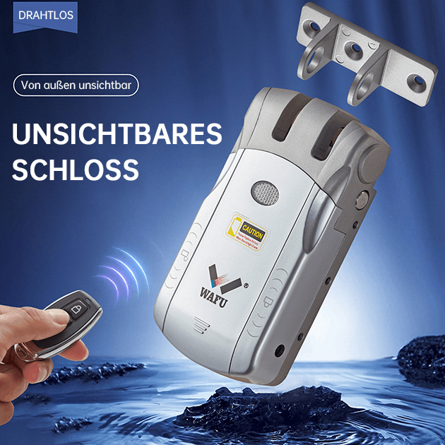 WAFU verstecktes Anti-Diebstahl Türschloss – Außenansicht