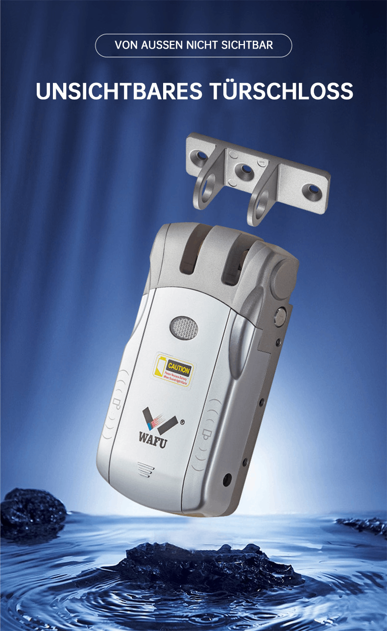 Verstecktes Schloss – keine sichtbare Hardware außen