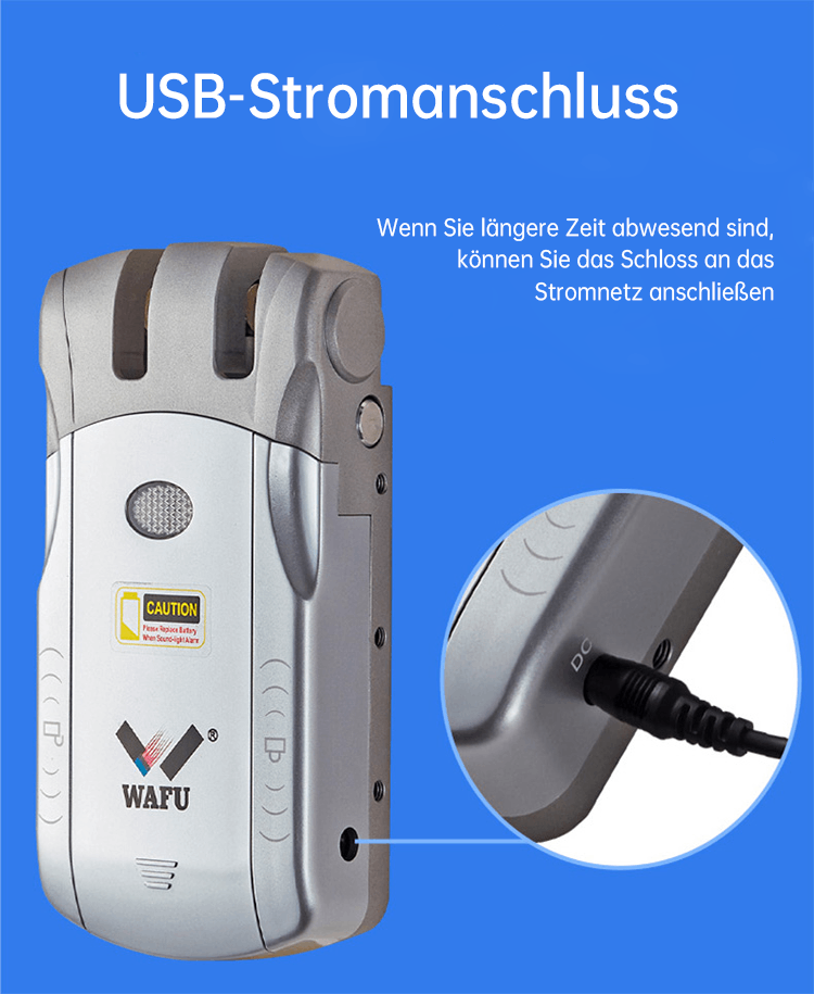 USB‑Notstromanschluss