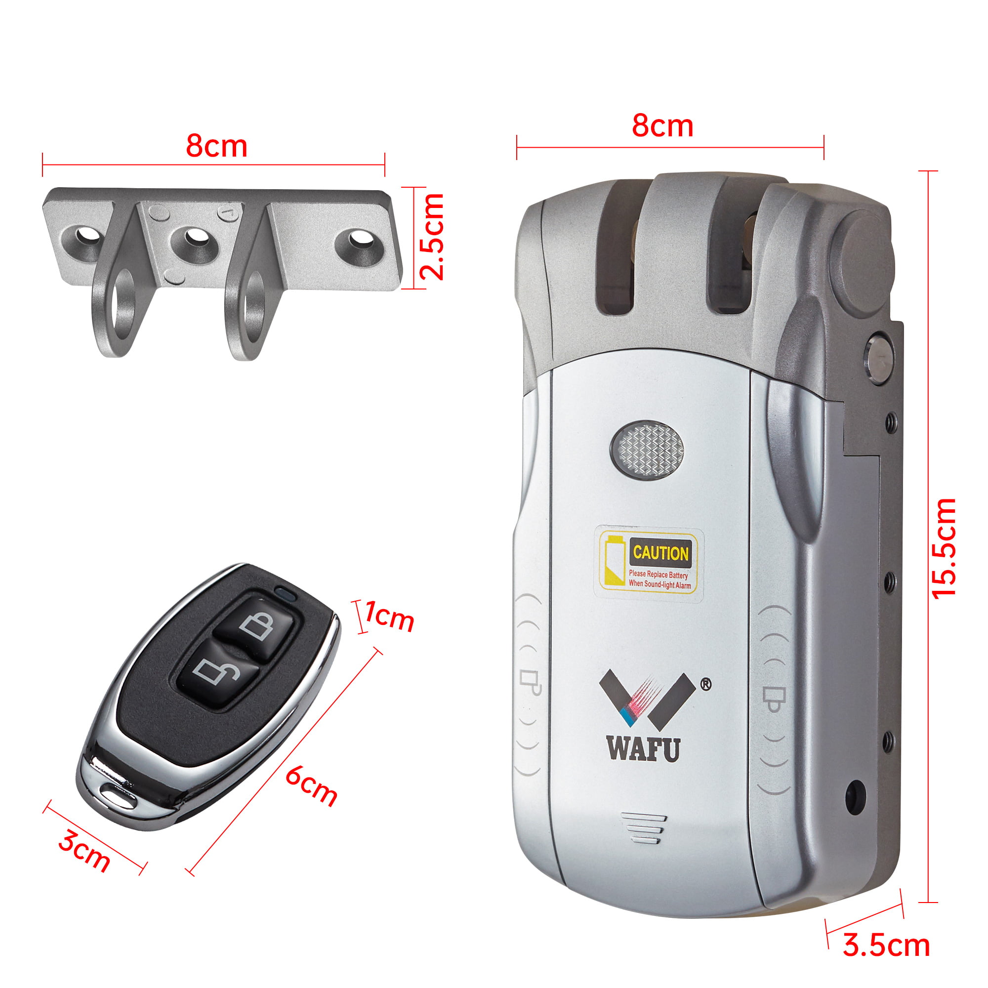 Installationsmaße – Diagramm