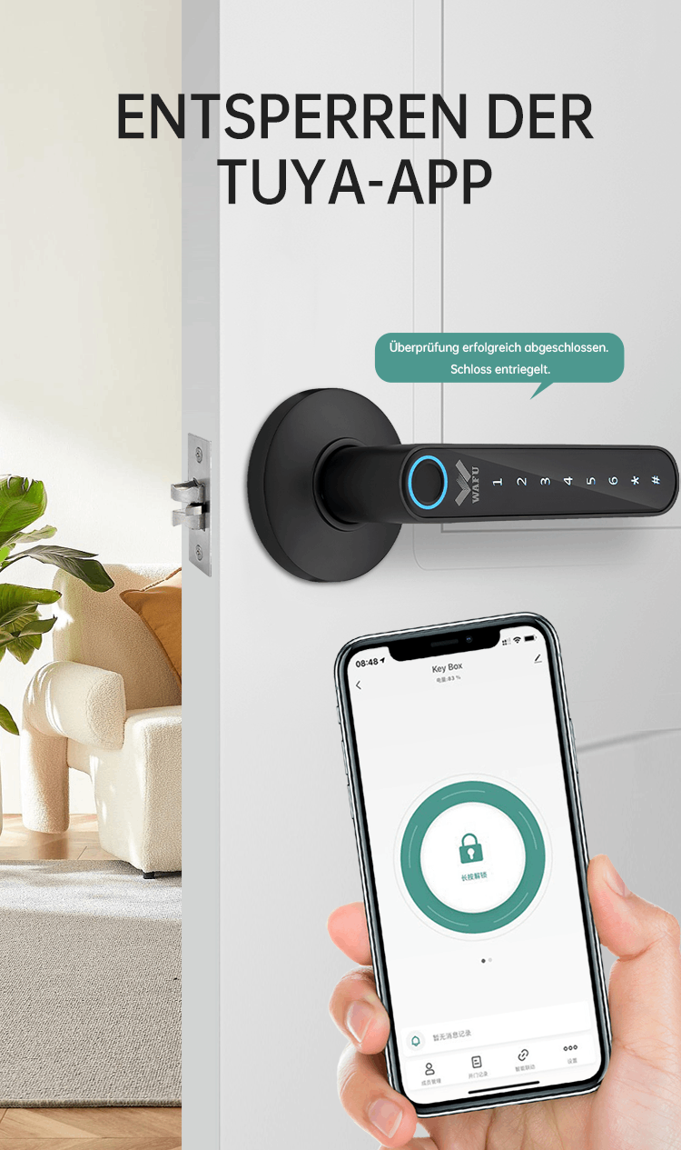 WF‑016 Tuya App – One‑Click Entriegelung