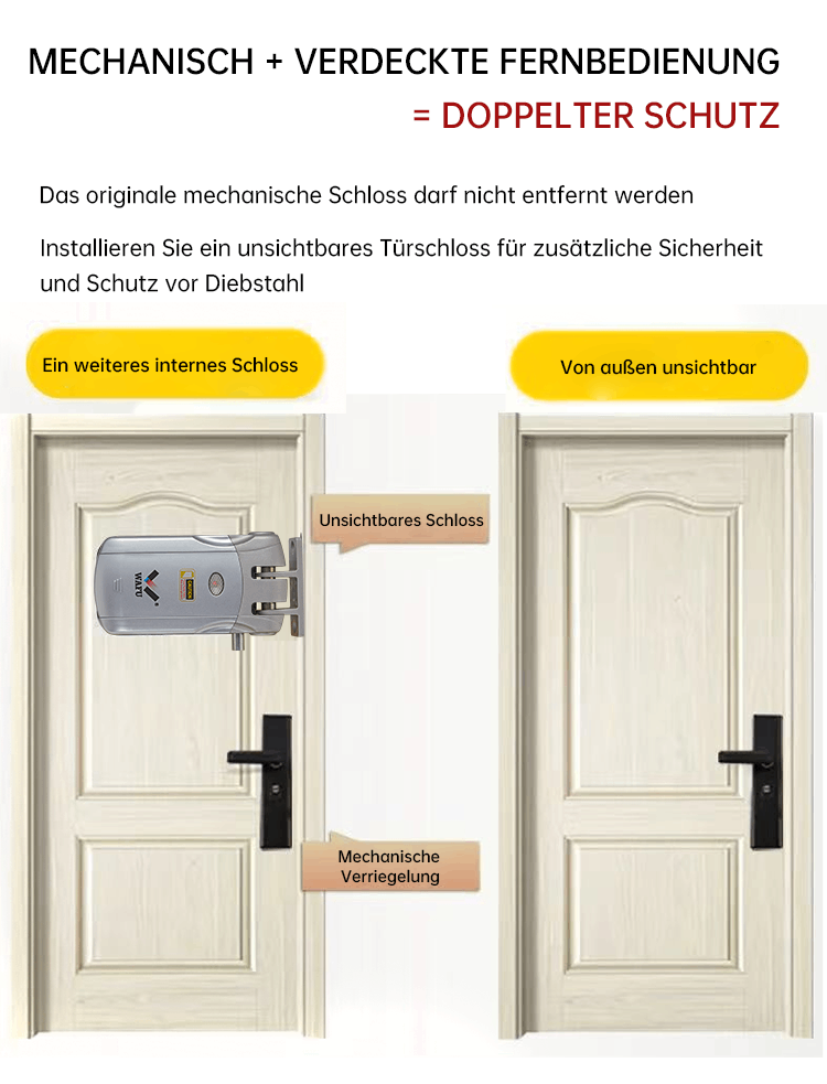 WF‑019 Dual‑Lock Anti‑Diebstahl Diagramm