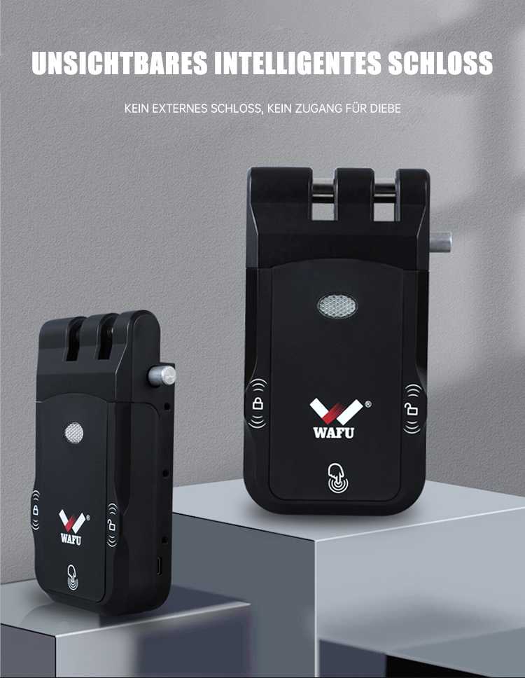 WF‑026 außen – schlüssellochfreies Anti‑Diebstahl‑Design