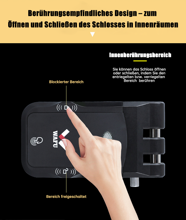 WF‑026 Innenbereich – Touch‑Bedienfeld