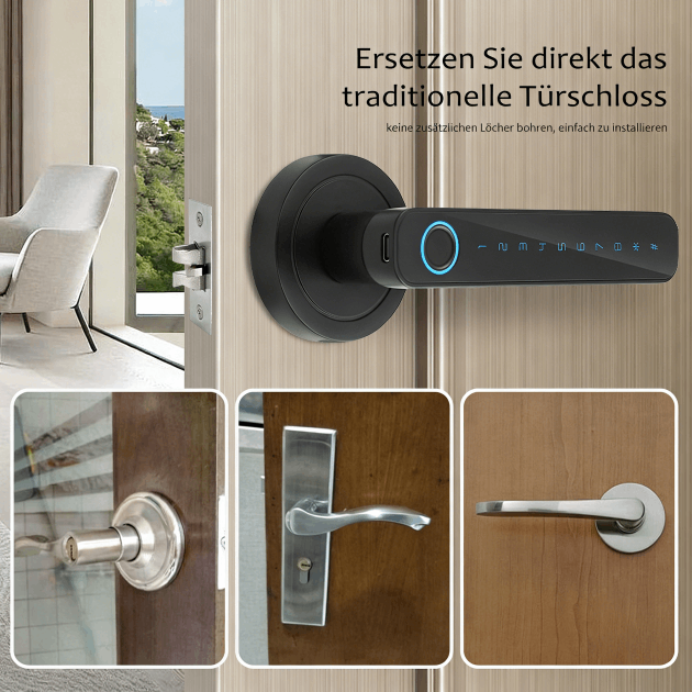 WF‑F3 bohrfreie Installation – direkter Ersatz alter Schlösser