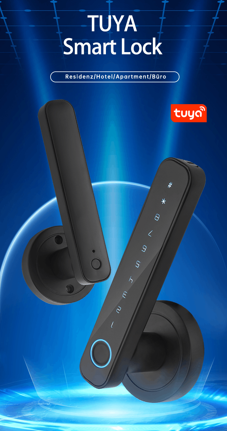 WF‑F3 Tuya Fingerabdruck‑Griffschloss