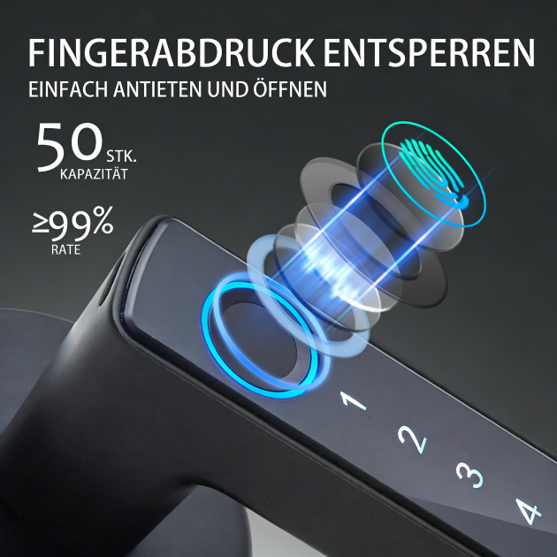 WF‑F6 50 Fingerabdrücke – 99% Erkennungsrate