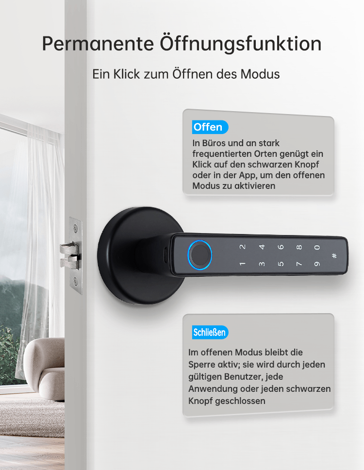 WF‑F8 Durchgangsmodus – Ein/Aus