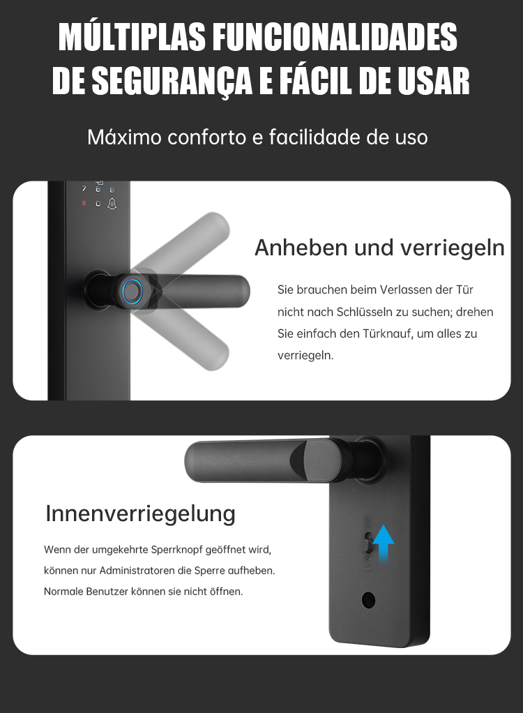 WF‑X8 Elektrischer Innenriegel nur für Admin