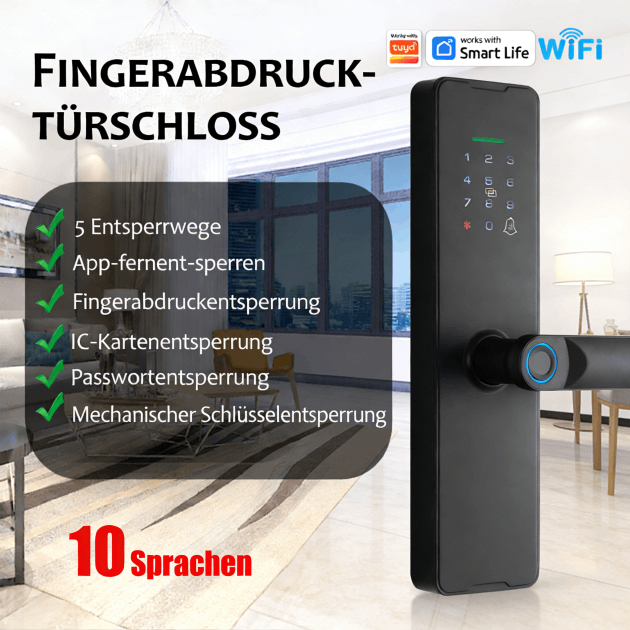 WF‑X8 Wi‑Fi 5‑in‑1 Entriegelung Mehrsprachig