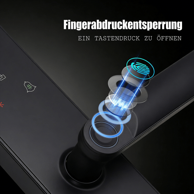 WF‑X8 One‑Touch Fingerabdruck Entriegelung