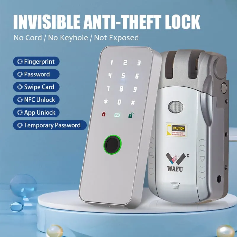 WAFU WF-010 Hidden Anti-Theft Lock — hidden anti-theft lock, home lock | product photo 6