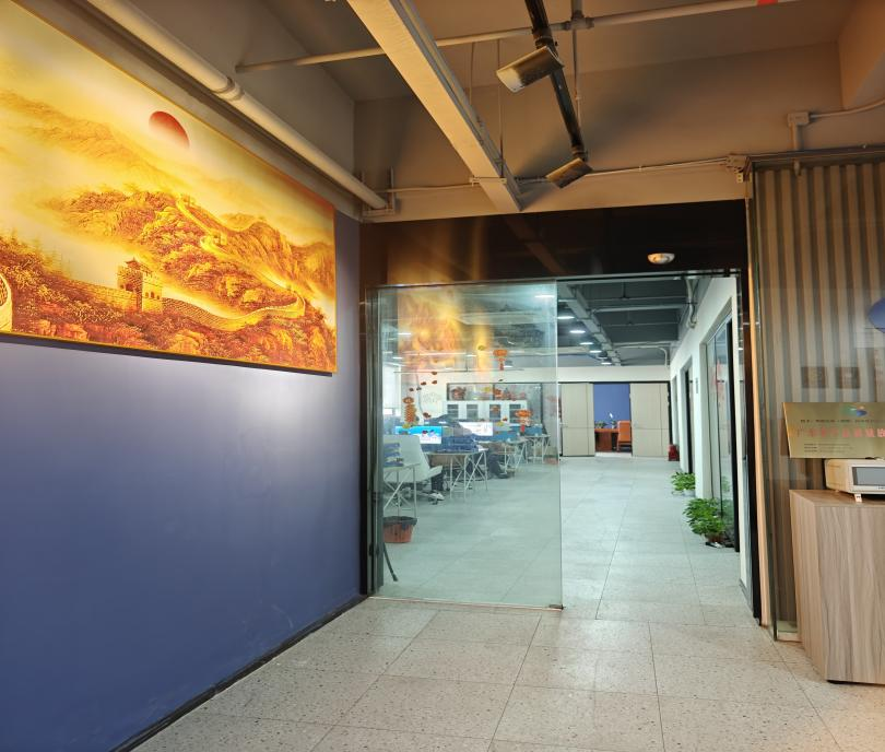 Eingang zum Großraumbüro